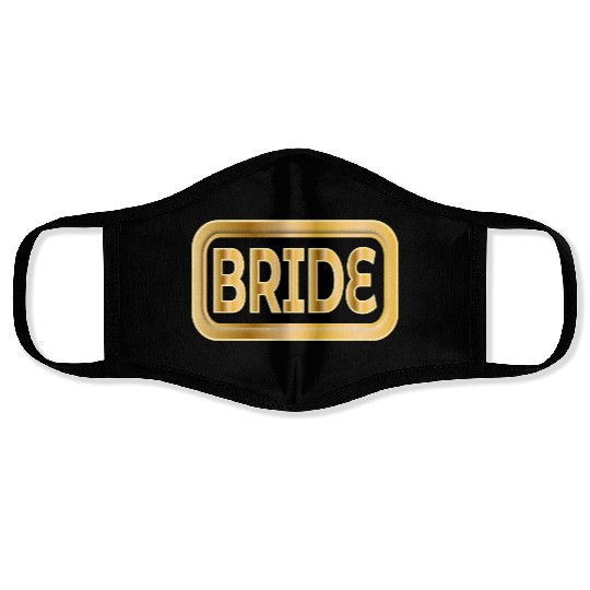 BRIDE GIFTS WEDDING ENGAGEMENT Face Masks