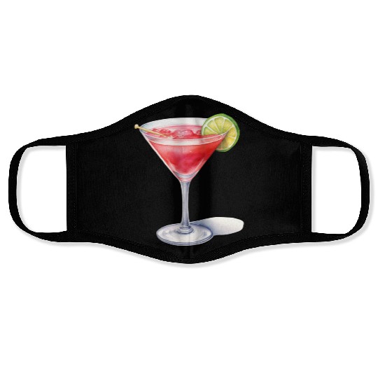 Martini Cocktail Face Masks
