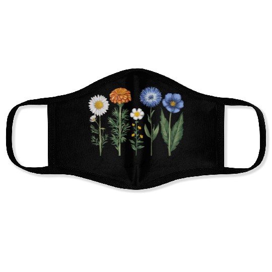 Little Wildflower Face Masks