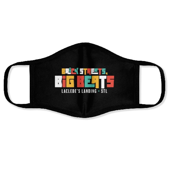 Brick Streets, Big Beats - Dark Face Masks