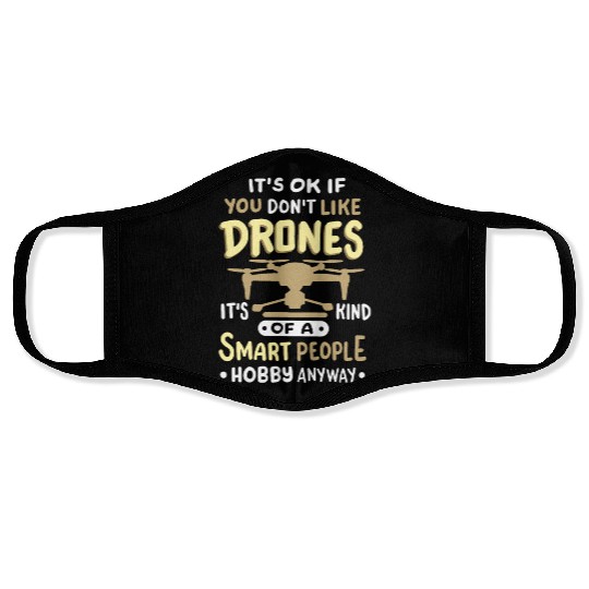 Drones Quadcopter RC Drone Pilot Face Masks