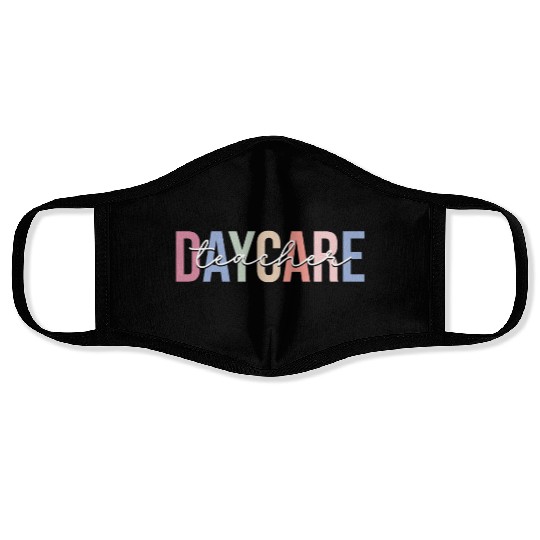 Daycare Teacher Daycare Provider Childcare Face Masks