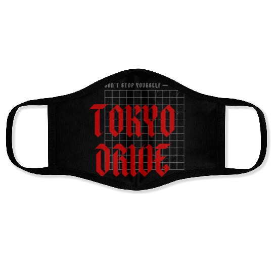 tokyo drive Face Masks