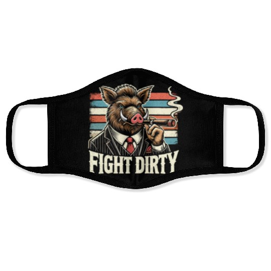 Mobster Gangster Mafia Organized Crime Boss Face Masks