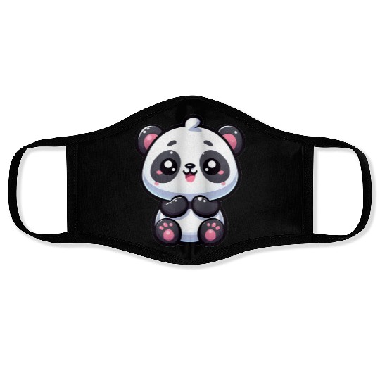 Cute Panda Face Masks