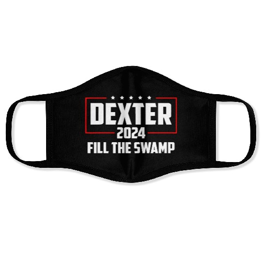 Dexter 2024 Fill The Swamp Face Masks