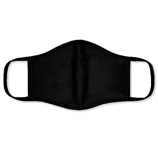 keep it sample Face Masks