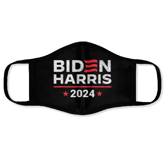 Biden Harris 2024 President American Flag Joe Bide Face Masks