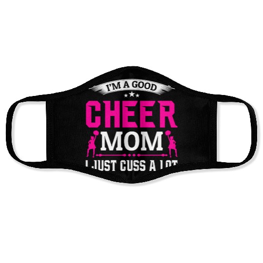 A Good Cheer Mom Cheerleading Mommy Mother's Day Face Masks