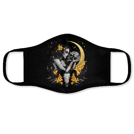 The Witch Classic Halloween Design Face Masks