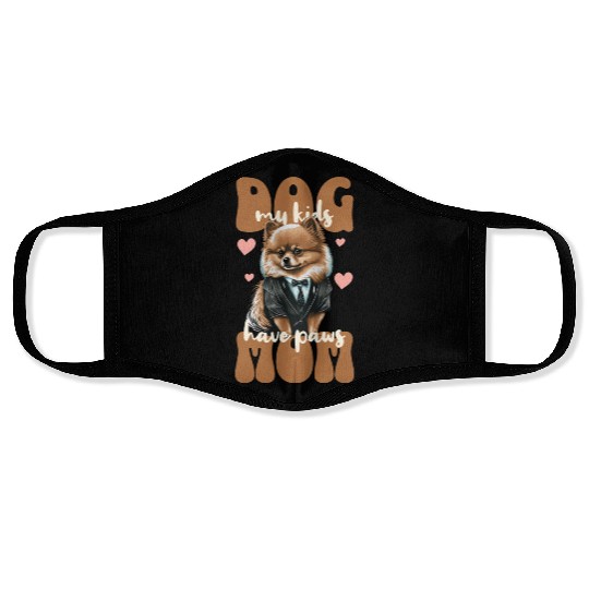 Dog Mom Face Masks