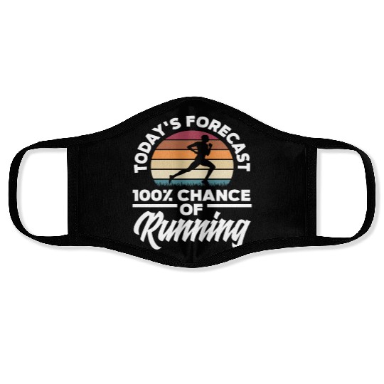 Forecast Running Athletes Face Masks