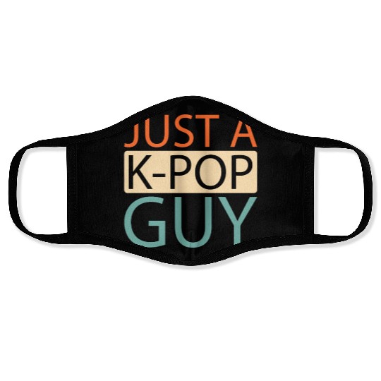 K Pop Just A Kpop Guy Face Masks
