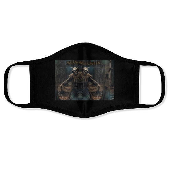 Halloween Scarecrow HOLLYDAY Face Masks