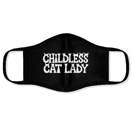 Childless Cat lady Kamala Harris Face Masks