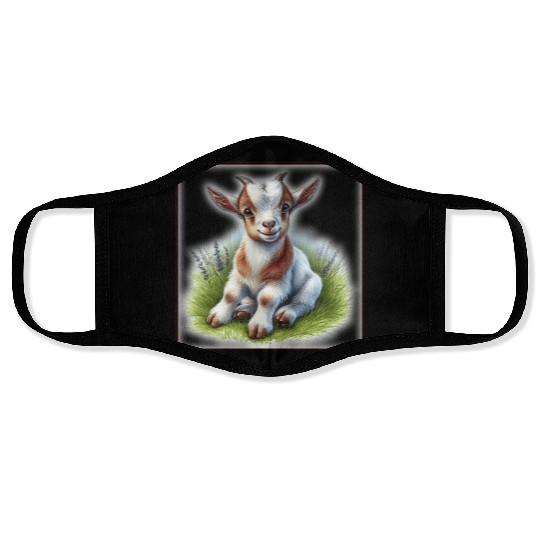 Cute baby animals Face Masks