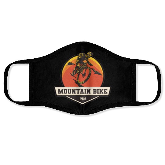 Mountain Bike Club Face Masks