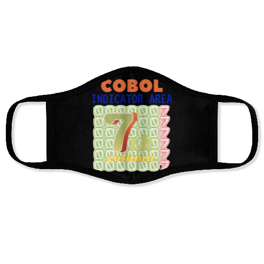 Indicator Area in Cobol Programming Face Masks