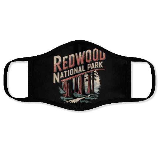 Redwood National Park Face Masks