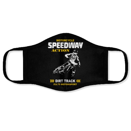 Motorcycle Speedway Racing Face Masks