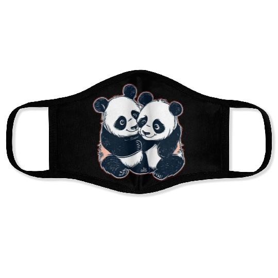 Panda Face Masks