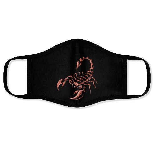 Funny Scorpio Zodiac Quote Face Masks