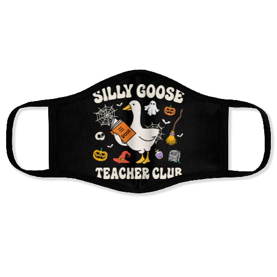 Silly Goose Teacher Club Face Masks