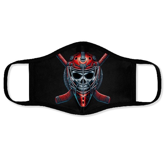 Skull Hockey Goalie Face Masks