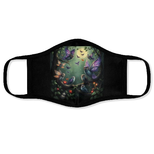 Enchanted Forest Creatures Halloween Ideas Face Masks