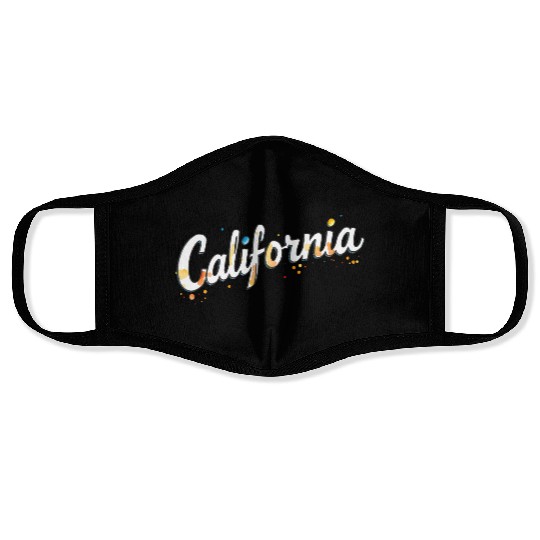 California Golden State gift Face Masks