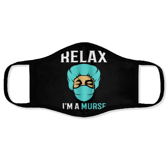 Funny Male Nurse Nursing Medical Face Masks