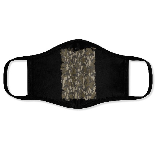 Waterfowl Hunting Camo Duck Hunters Bottomland Cam Face Masks