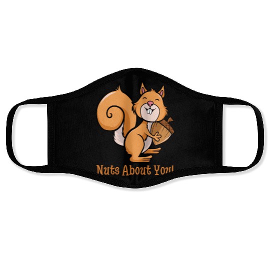 Surprised Squirrel Face Masks