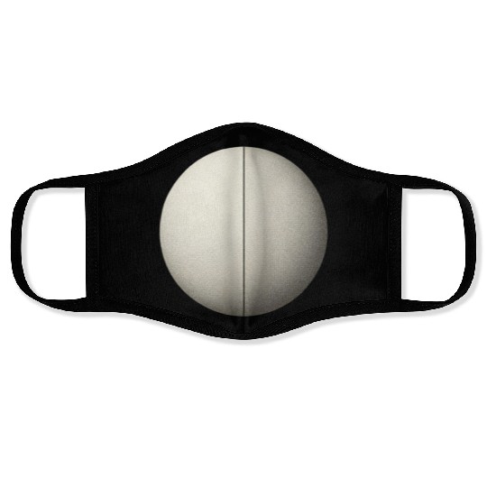 geometric circle Face Masks