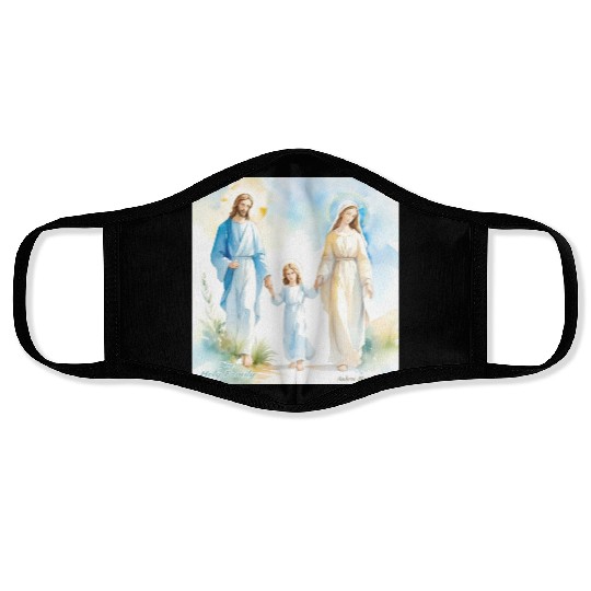 The Holy Family Face Masks