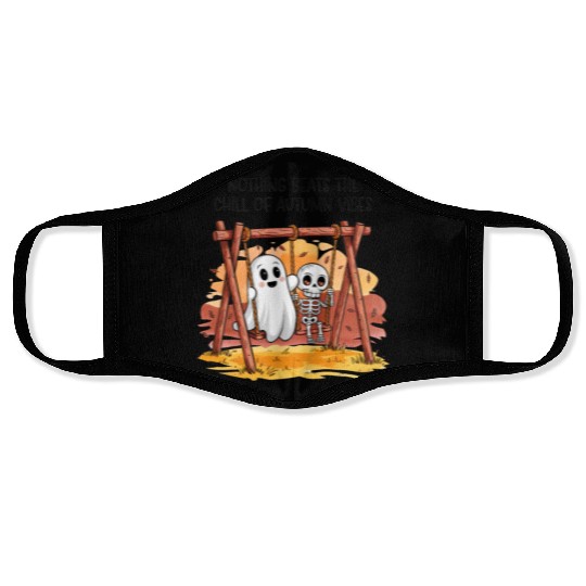 Nothing Beats the Chill of Autumn Vibes Face Masks