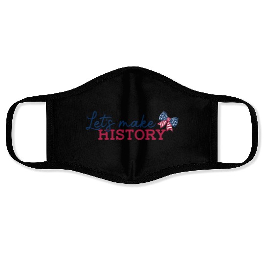 Lets Make History Face Masks
