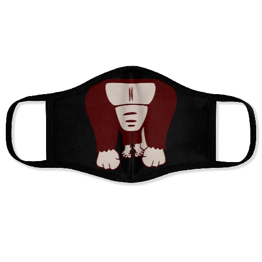Funny Gorilla Body Without Head Halloween Cost Face Masks