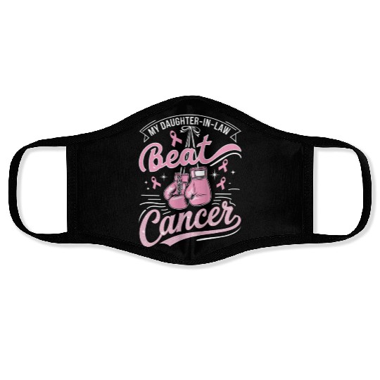 My Daughter-In-Law Beat Cancer Breast Cancer Face Masks