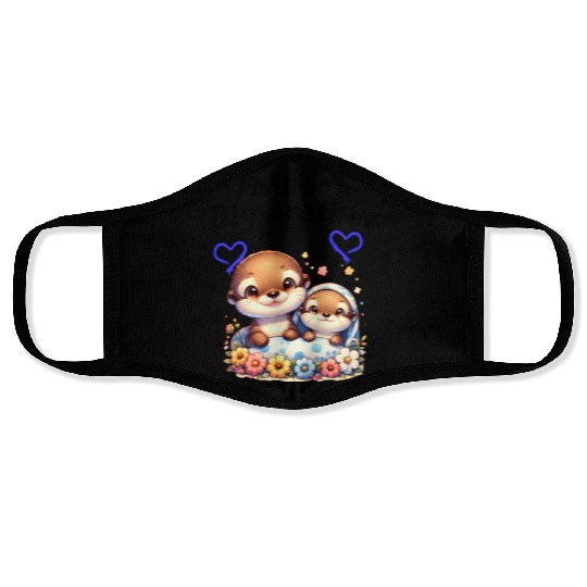 I'm Going To Be A Big Brother Sweet Otter, Brother Face Masks
