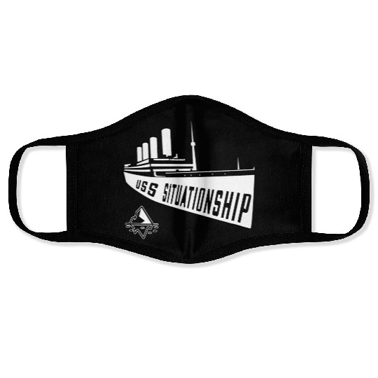 USS Situationship Complicated Relationship Gift Face Masks