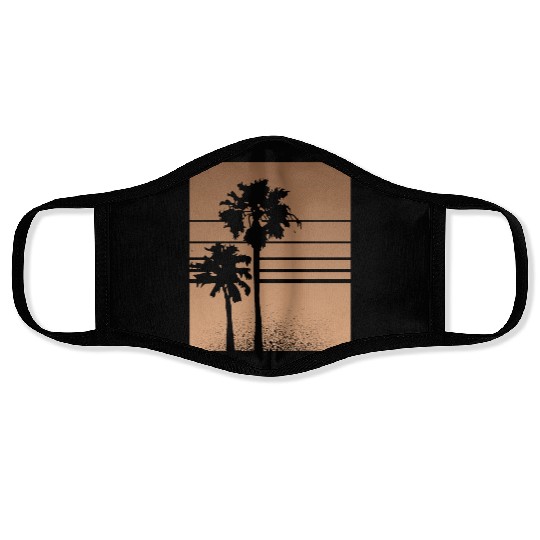 Palm Trees Face Masks