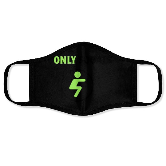 Only Squats Icon Face Masks