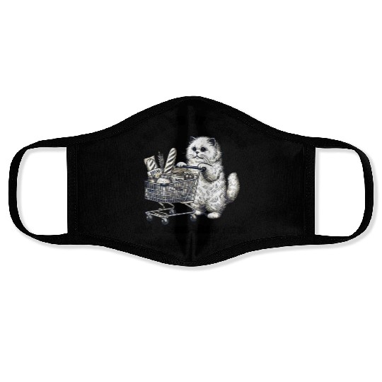 I Got 99 Problems and a sweet little treat Face Masks