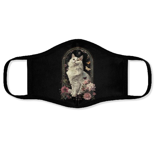 Japanese Bobtail Cat Face Masks