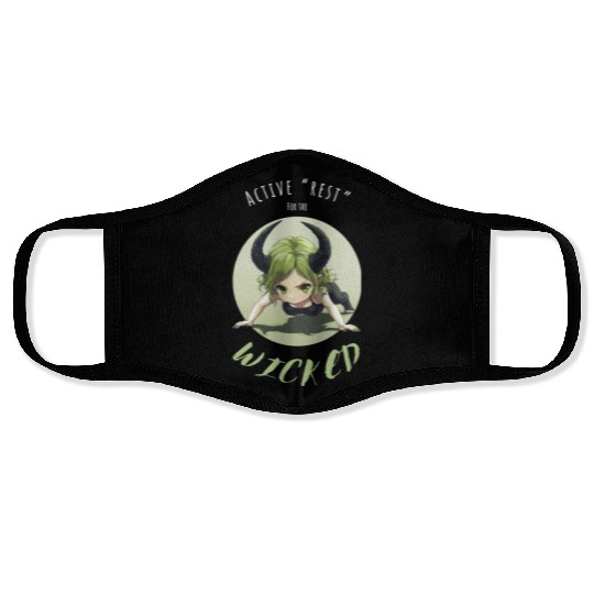 Active Rest for the Wicked Face Masks