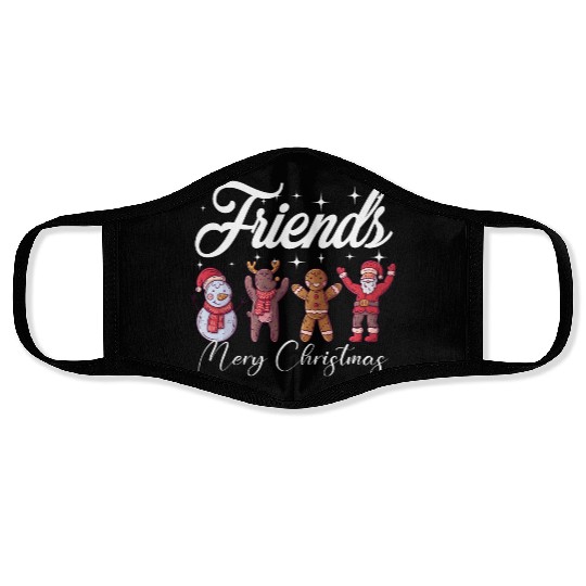 Best Friends Christmas Face Masks