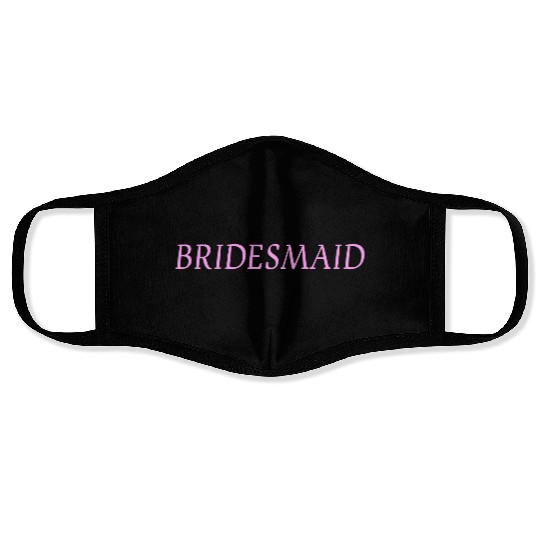 Bridesmaid Face Masks