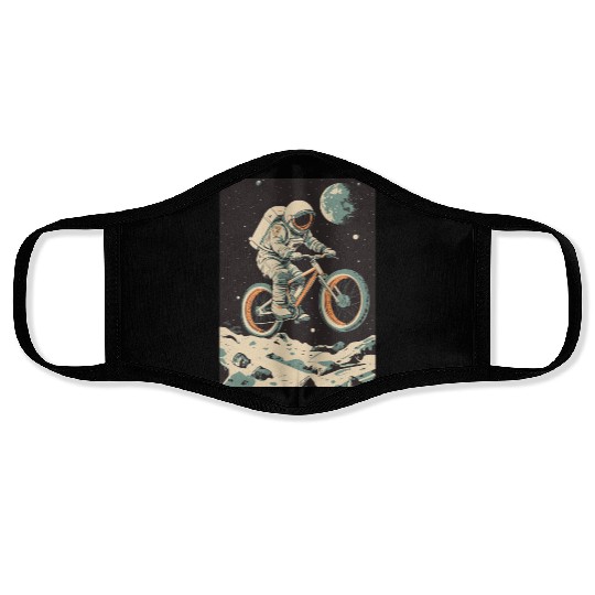 Astro Biking Face Masks