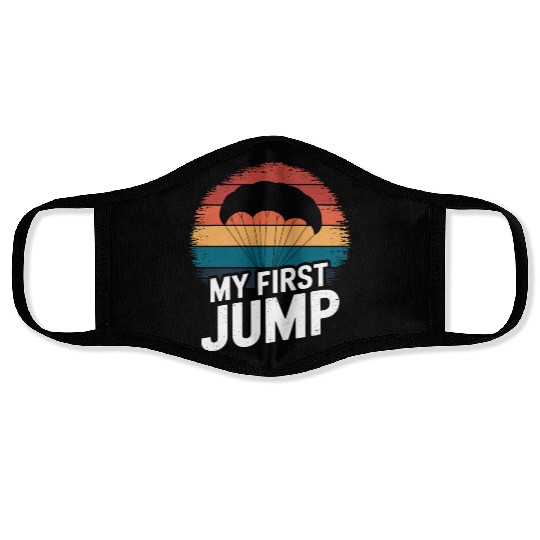 Skydiving Adventure: My First Jump Face Masks